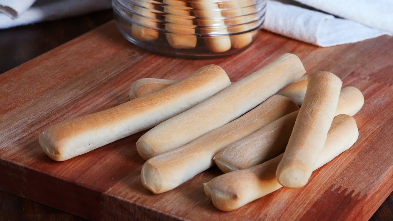 Grisines Caseros | Fáciles, ricos y crujientes! - CUKit!