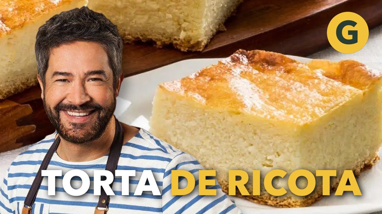 La FIEL y CLÁSICA TARTA de RICOTA (Fácil y rápido) 🍴 de la mano de Mauricio Asta | El Gourmet