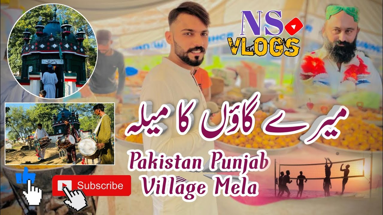 Punjab Pakistan Village Mela Punjan Kassana 🥁🕺