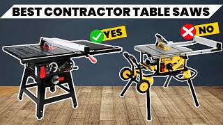 The 6 Best Contractor Table Saws of 2025 | 🔨 Top 5 Contractor Table Saws Every Woodworker Should Own