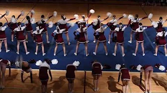MIHS Cheer WInter Sports Assembly 2018