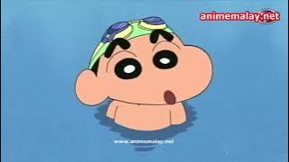 Shin Chan Malay Seronoknya Kolam