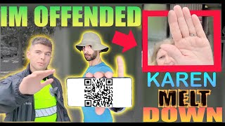 So I Scanned QR Codes and it Offended People *1st Amendment Trolling*