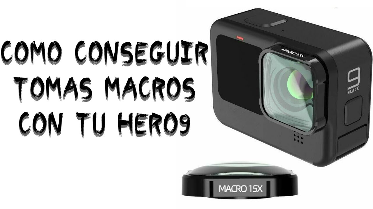 Lente MACRO para la GoPro Hero 9 - YouTube