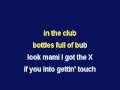 karaoke - in da club By 50 Cent