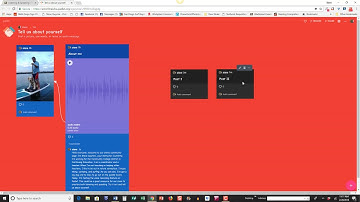 How to record on Padlet and connect posts.