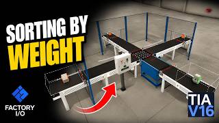 Factory IO Sorting by Weight | TIA Portal PLC Project