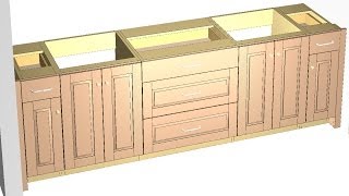 Barker Cabinets- vanity sink cabinet standards, how to