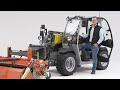 Efficient and productive in narrow spaces telehandler th412 by wacker neuson product walkaround
