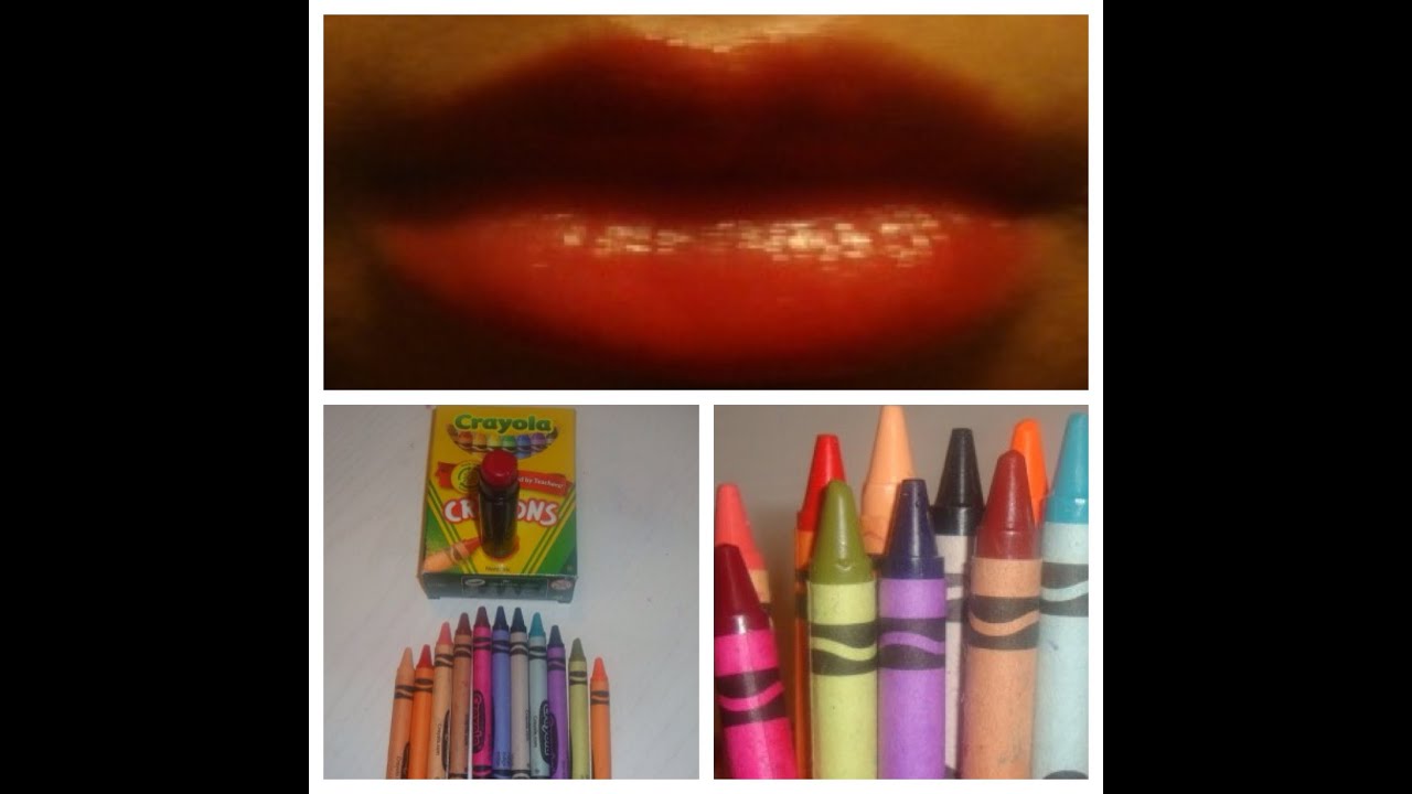 HOW TO MAKE CRAYONS INTO LIPSTICK (FAST & EASY) - YouTube