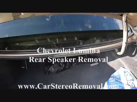 Chevrolet Lumina Rear Speaker Removal - Old School