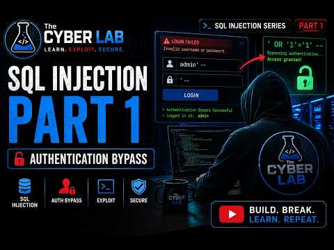 Learn SQL Injection Authentication Bypass (Part 1) | Ethical Hacking Lab with Docker