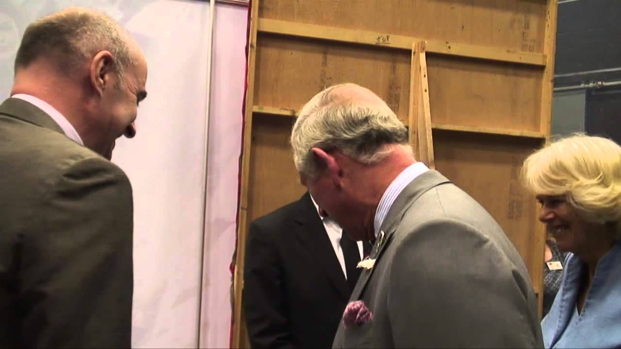 The Prince of Wales and The Duchess of Cornwall visit the set of Dr Who