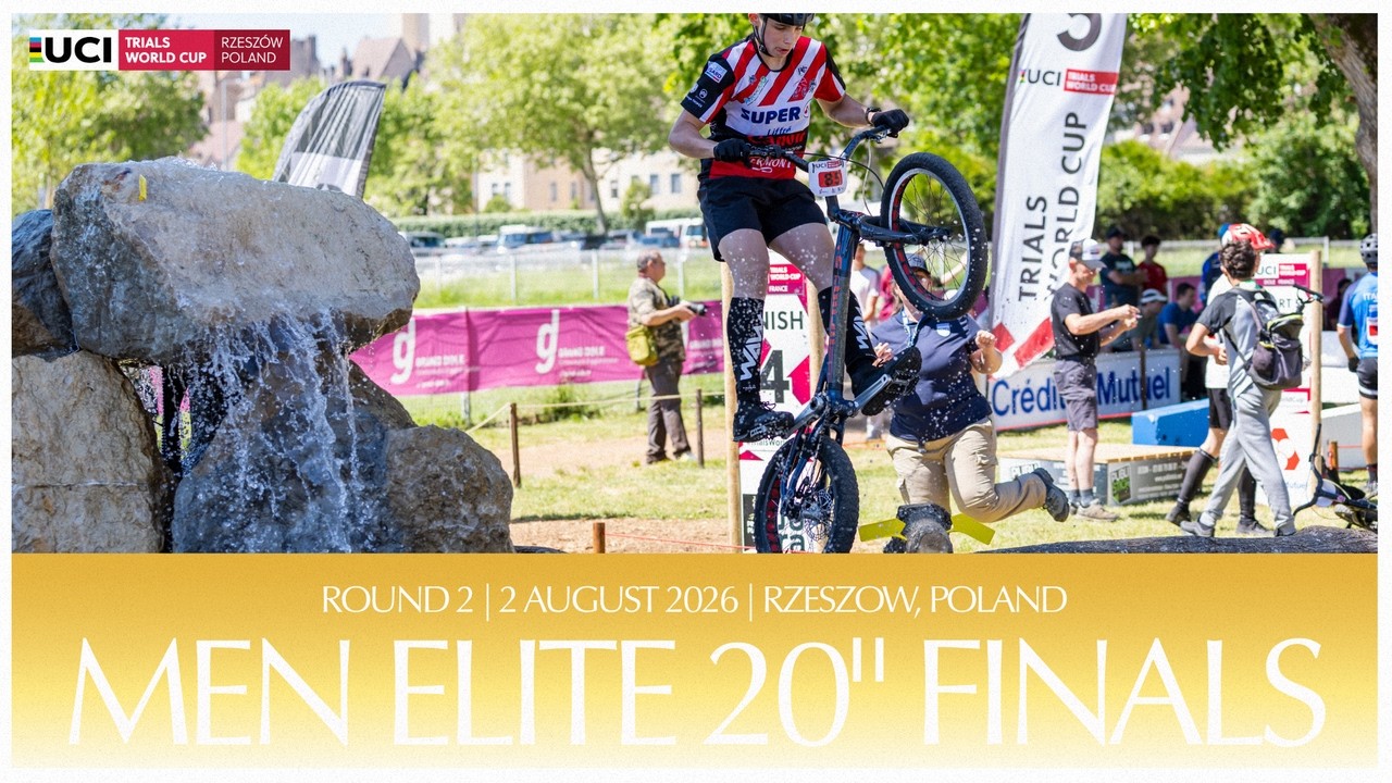 LIVE - Round Two: Men Elite 20" Finals | 2026 UCI Trials World Cup