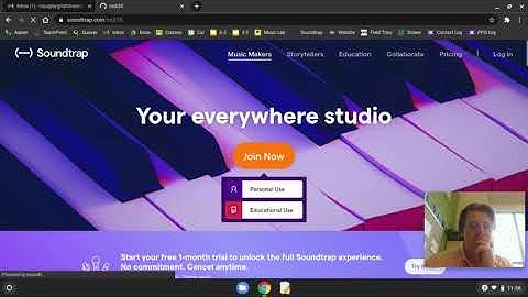 Making Your Soundtrap Account