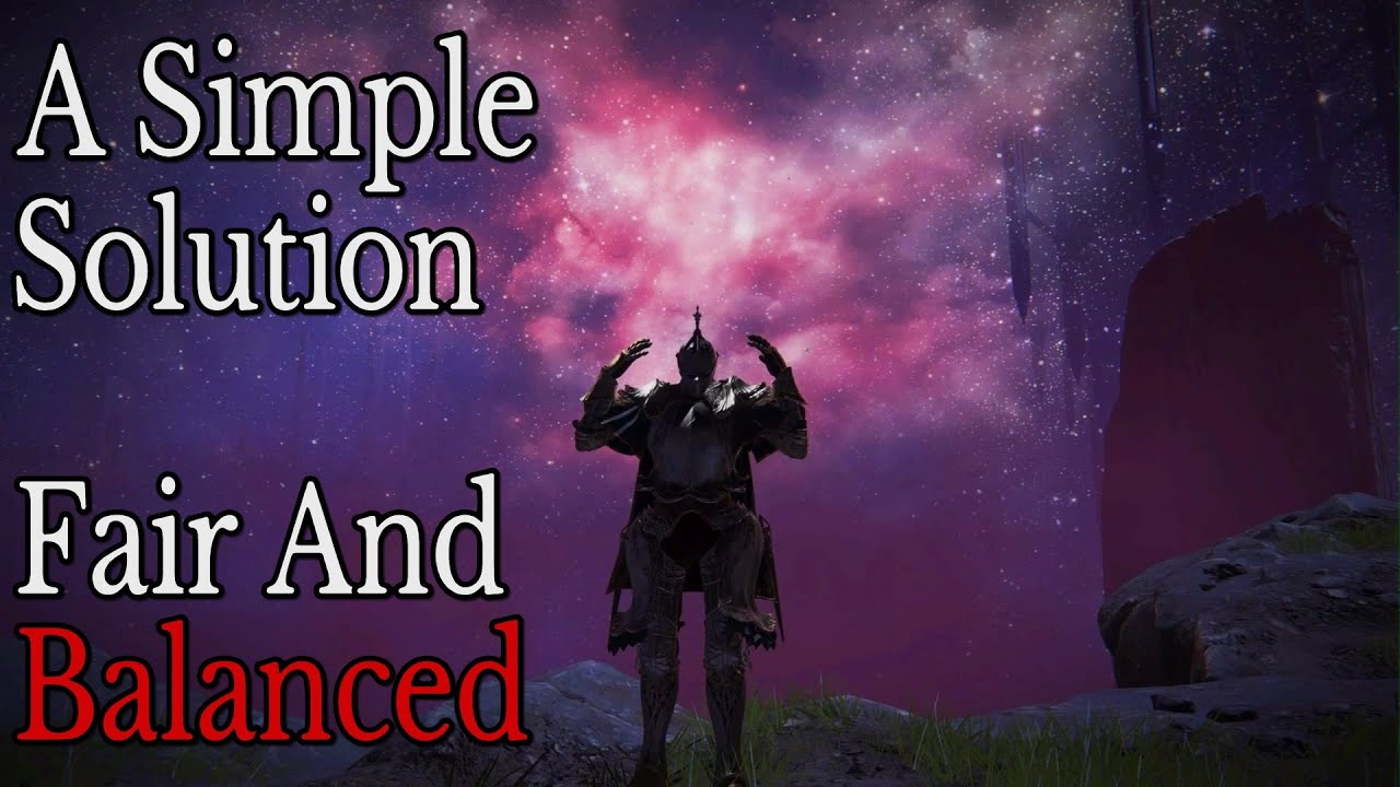 How To Actually Balance Elden Ring PVP YouTube