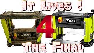 Ryobi Thickness Planner Total Rebuild After Flood Water FINAL
