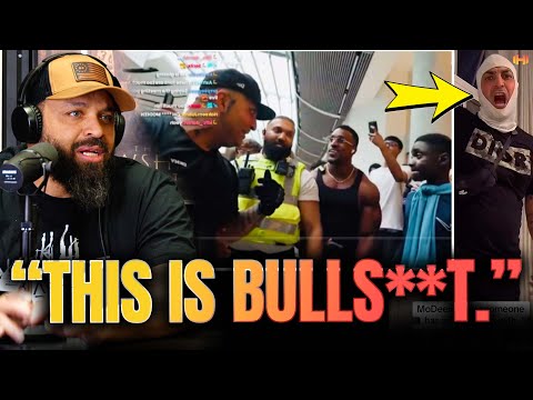 Ashton Hall Social Media Star Confronted By Radical Muslim In London