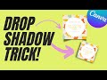 Drop Shadow Hack In Canva - Template Or Product Shadow