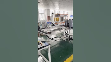 Gantry type laser marking machine with telecentric field lens#laserengraving #lasermarking #cnc