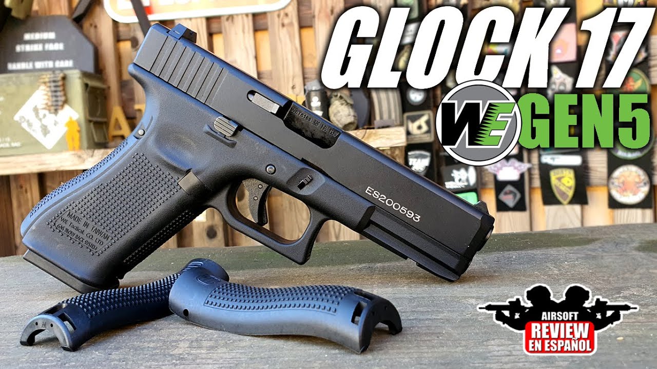 GLOCK 17 GEN5 GBB de WE  Airsoft Review en Español 