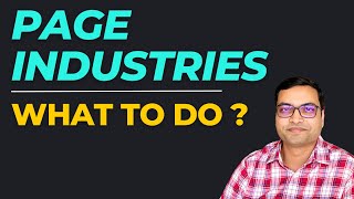 Page Industries Share - What to do?