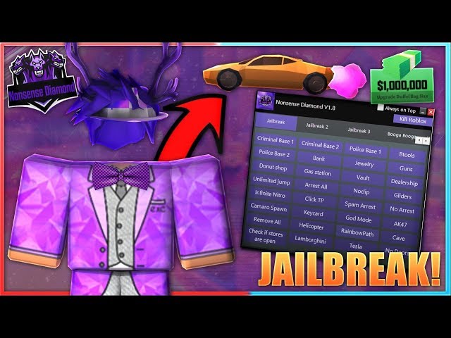 Jailbreak Hack Nonsense Diamond Booga Booga Phantom Forces More Limited Lua Youtube - skachat new roblox hack exploit skisploit painexist proxo btools