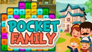 Pocket Family - Строим дом своей мечты - три в ряд 2019 на Android screenshot 1