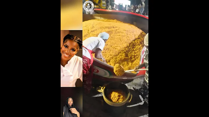 Guinness World Records Honors Hilda Baci for Cooking 8,780kg Pot of Jollof Rice #shorts #hildabaci