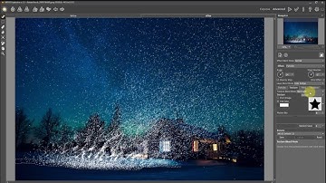 Blizzard and Snow Storm Effects in AKVIS Explosion