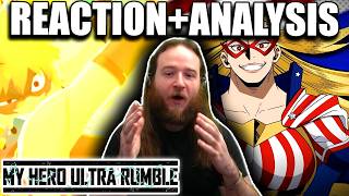 TRAILER REACTION AND ANALYSIS | SEASON 16 MY HERO ULTRA RUMBLE