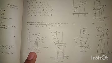 Exercise 2.3  Thomas Calclus|| Find Value of delta.  Q no: 1 to 14