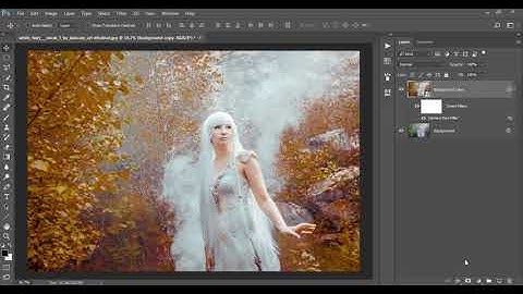 Make Colors Autumn Effect   Photoshop CC Tutorial   YouTube