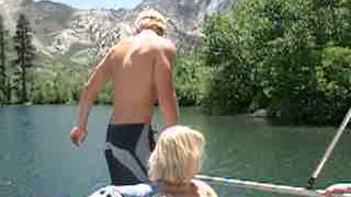 Trevor Donovan Swimming Naked