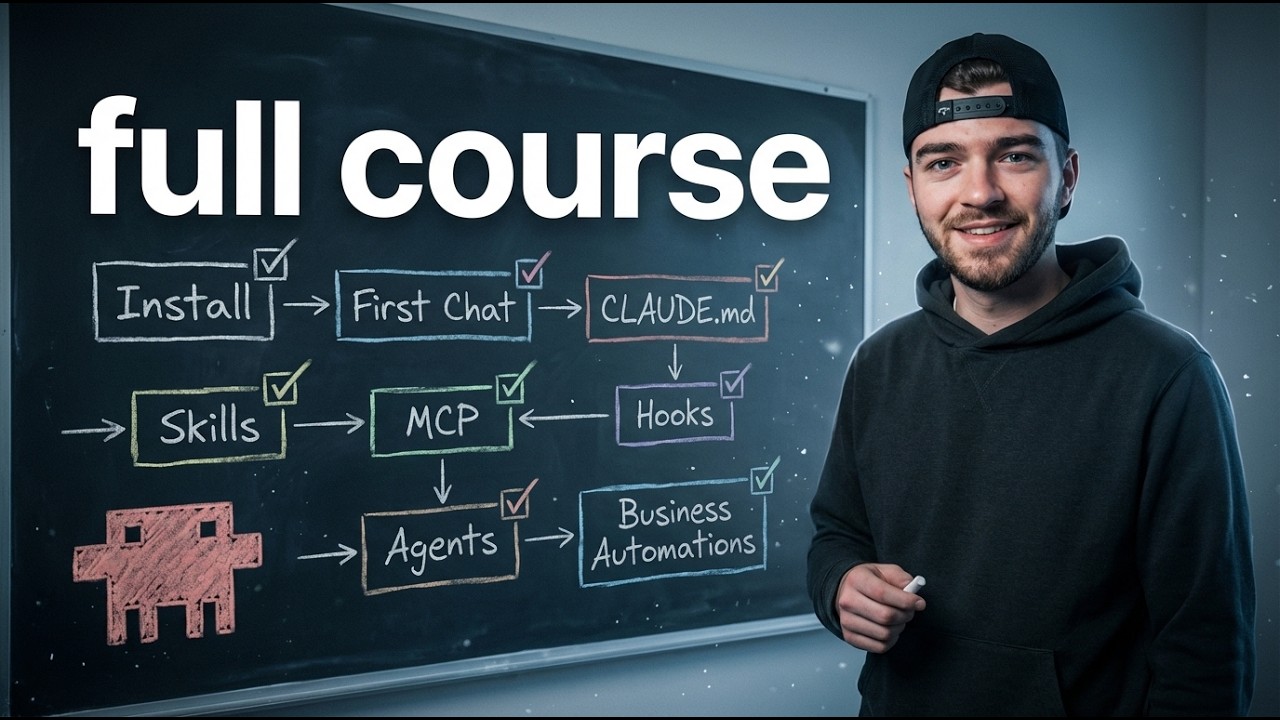 30 Minutes to Master Claude Code — full beginner-to-builder walkthrough