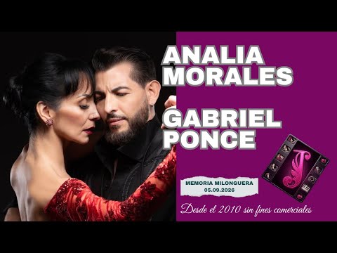 Bailan! Analía Morales & Gabriel Ponce | Sin lágrimas | Tango Argentino | Junando Milongas®