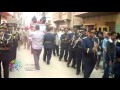 دوت مصر أهالي المحلة يشيعون جثمان شهيد القوات المسلحة