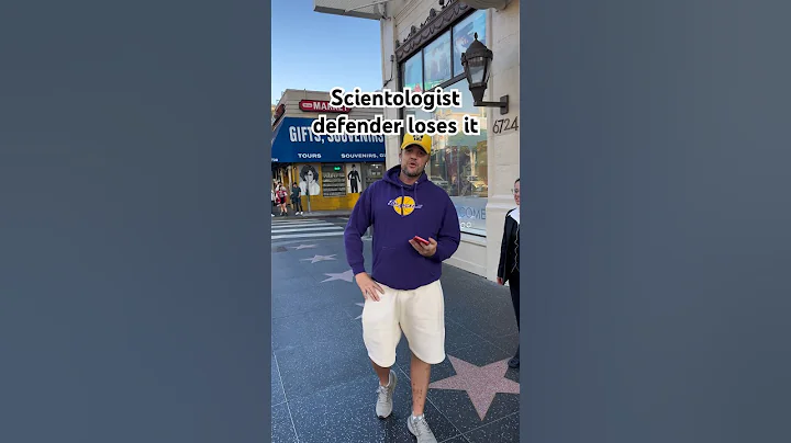 SCIENTOLOGY DEFENDER LOSES IT (Part 1): Unhappy Fellow Defends Scientologist Recruiters