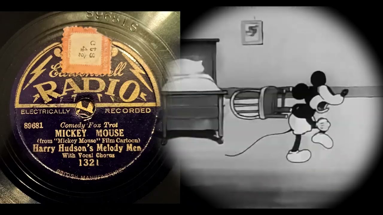 1930) Mickey Mouse Comedy Fox Trot - Harry Hudson's Melody Men
