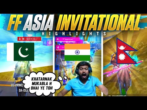 FREEFIRE ASIA INVITATIONAL | INDIA'S BEST TEAMS | TOURNAMENT HIGHLIGHTS | GARENA FREEFIRE