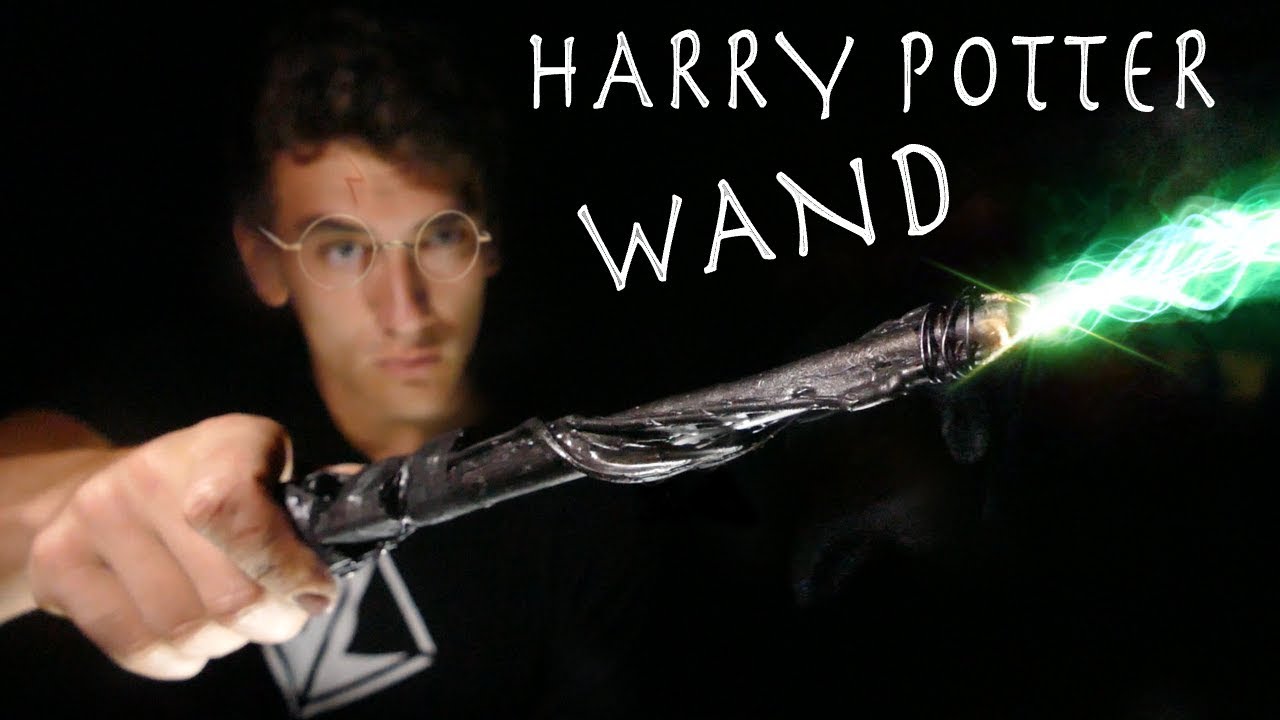 How To Make A Working Harry Potter Wand Real Life Spells Youtube