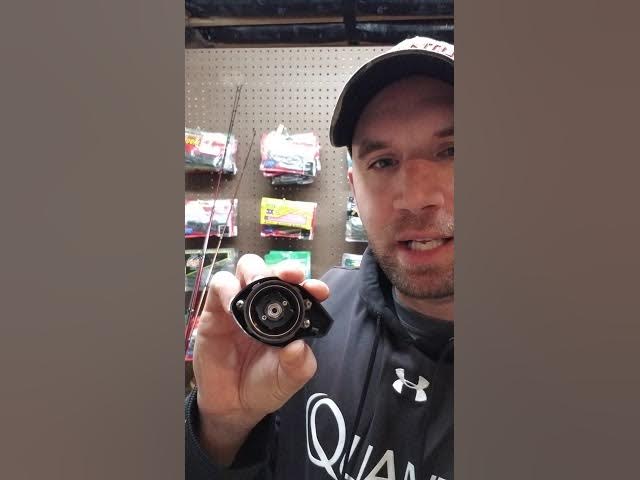 How To: Quantum Smoke Fishing Reel Bearing Cap Removal. 