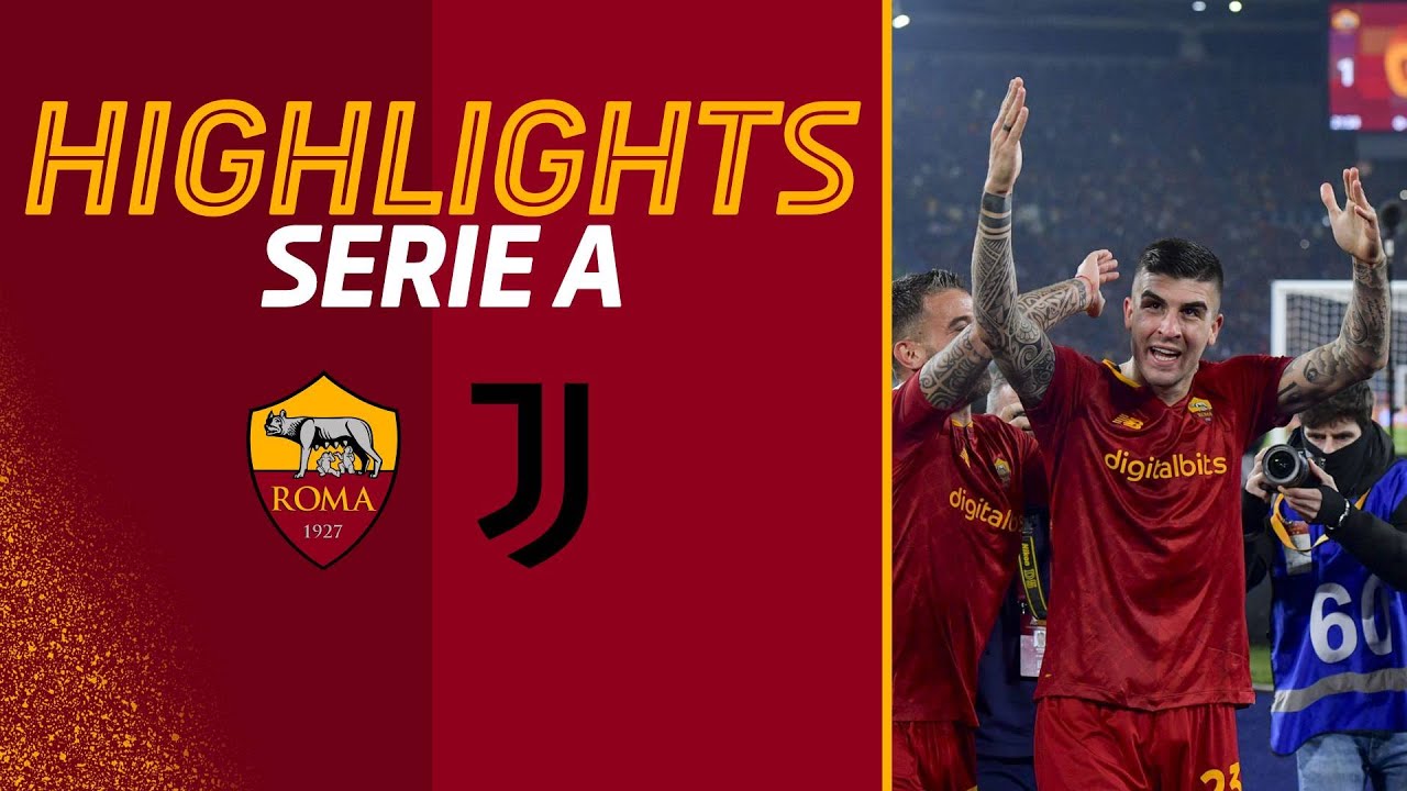 ⁣Roma 1-0 Juventus | Serie A Highlights 2022-23