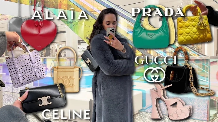 First Luxury Shopping Vlog of 2023 *LOTS OF NEW BA...