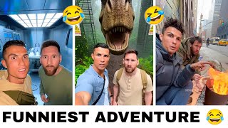 FUNNIEST AI Adventures of Ronaldo and Messi 😂