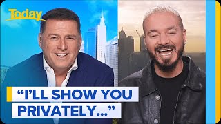 Karl’s flirty confession with Latin superstar J Balvin interview | Today Show Australia
