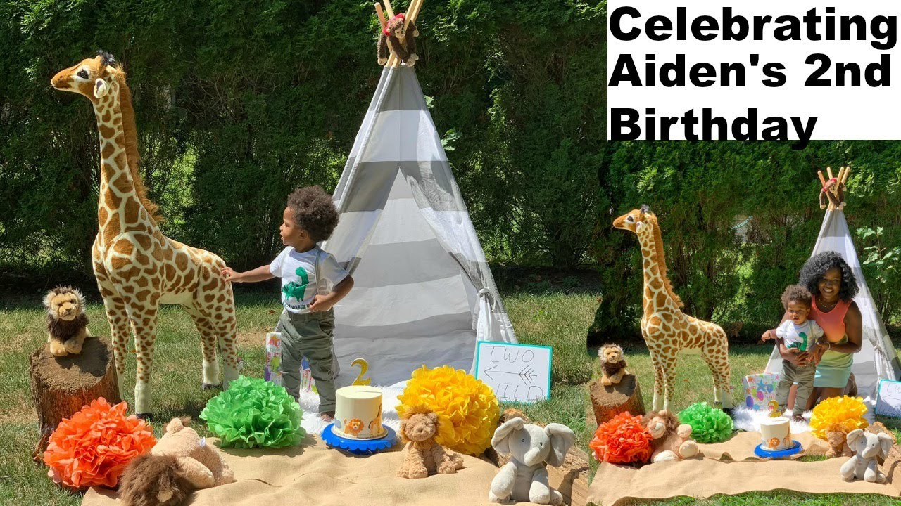 Celebrating Aiden’s Birthday | Aiden turned 2 - YouTube