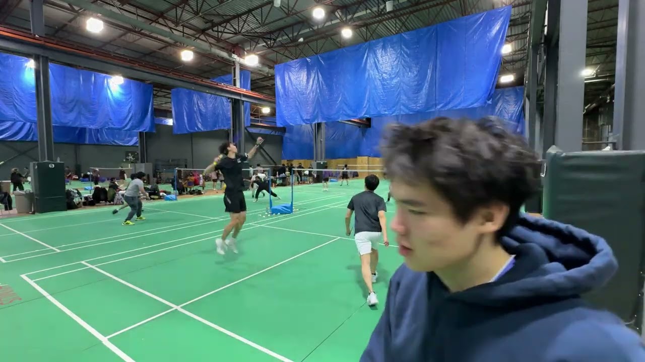 Horizon Badminton Tournament Final: Yifan/Hamza vs Alex/Brian Game 2