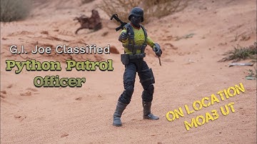 G.I. Joe Classified Python Patrol Cobra Officer – Unboxing & Review in Moab Utah