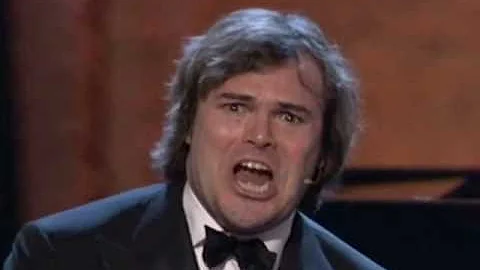 Jack Black, Will Ferrell, John C. Reilly sing at t...